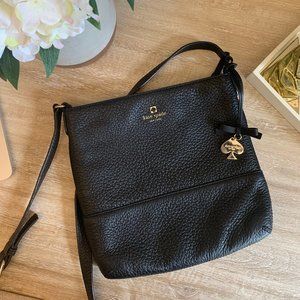 Kate Spade Cross Body Bag - Black Pebble